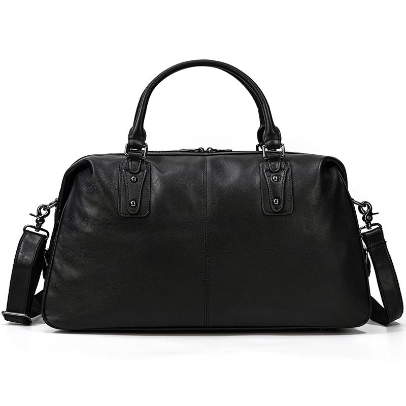 Holdall en Cuir Noir | AALBORG