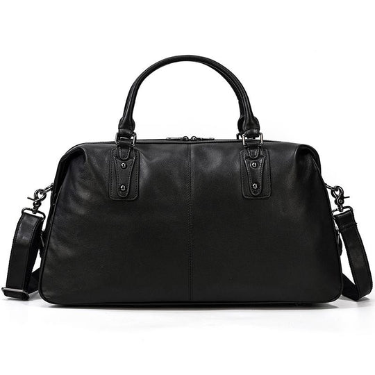 Holdall en Cuir Noir | AALBORG