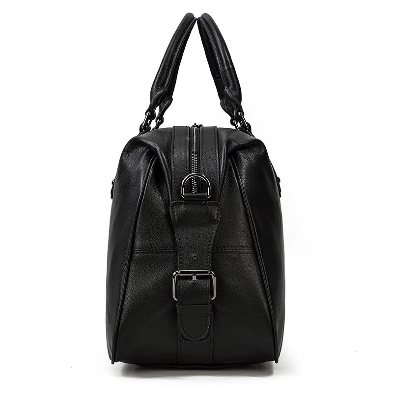 Holdall en Cuir Noir | AALBORG
