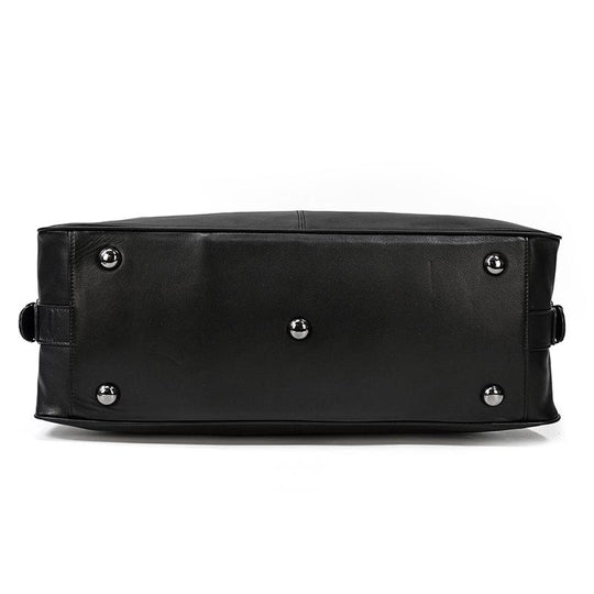 Holdall en Cuir Noir | AALBORG