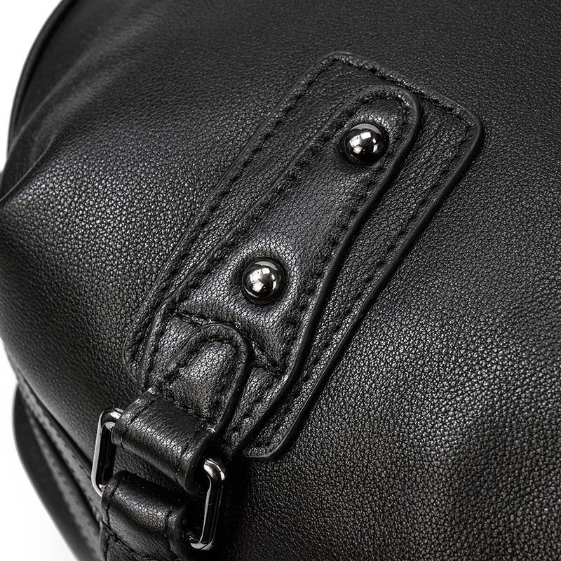 Holdall en Cuir Noir | AALBORG