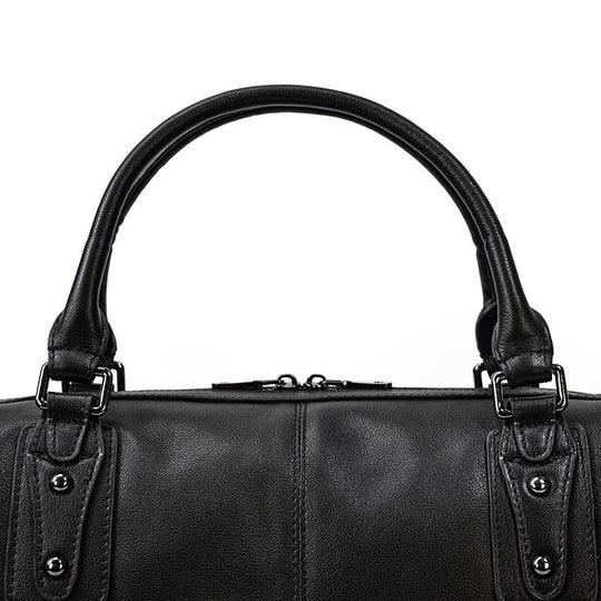 Holdall en Cuir Noir | AALBORG