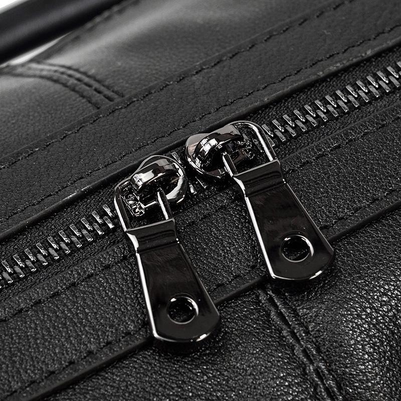 Holdall en Cuir Noir | AALBORG