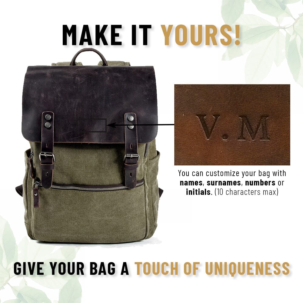 Sac à Dos en Toile de Coton | REINE