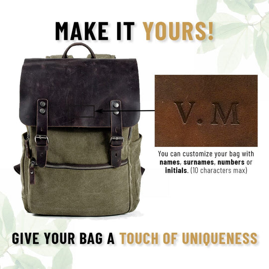 Sac à Dos en Toile de Coton | REINE