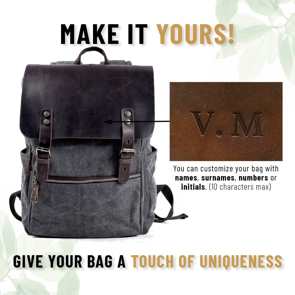 Sac à Dos en Toile de Coton | REINE