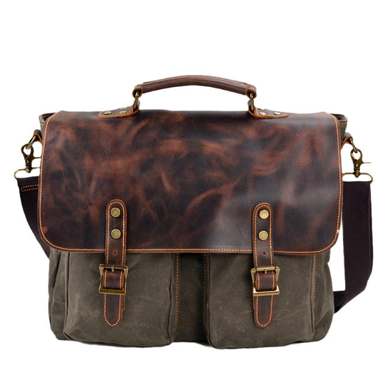 Sac Messenger en Toile Vintage | ANSEN