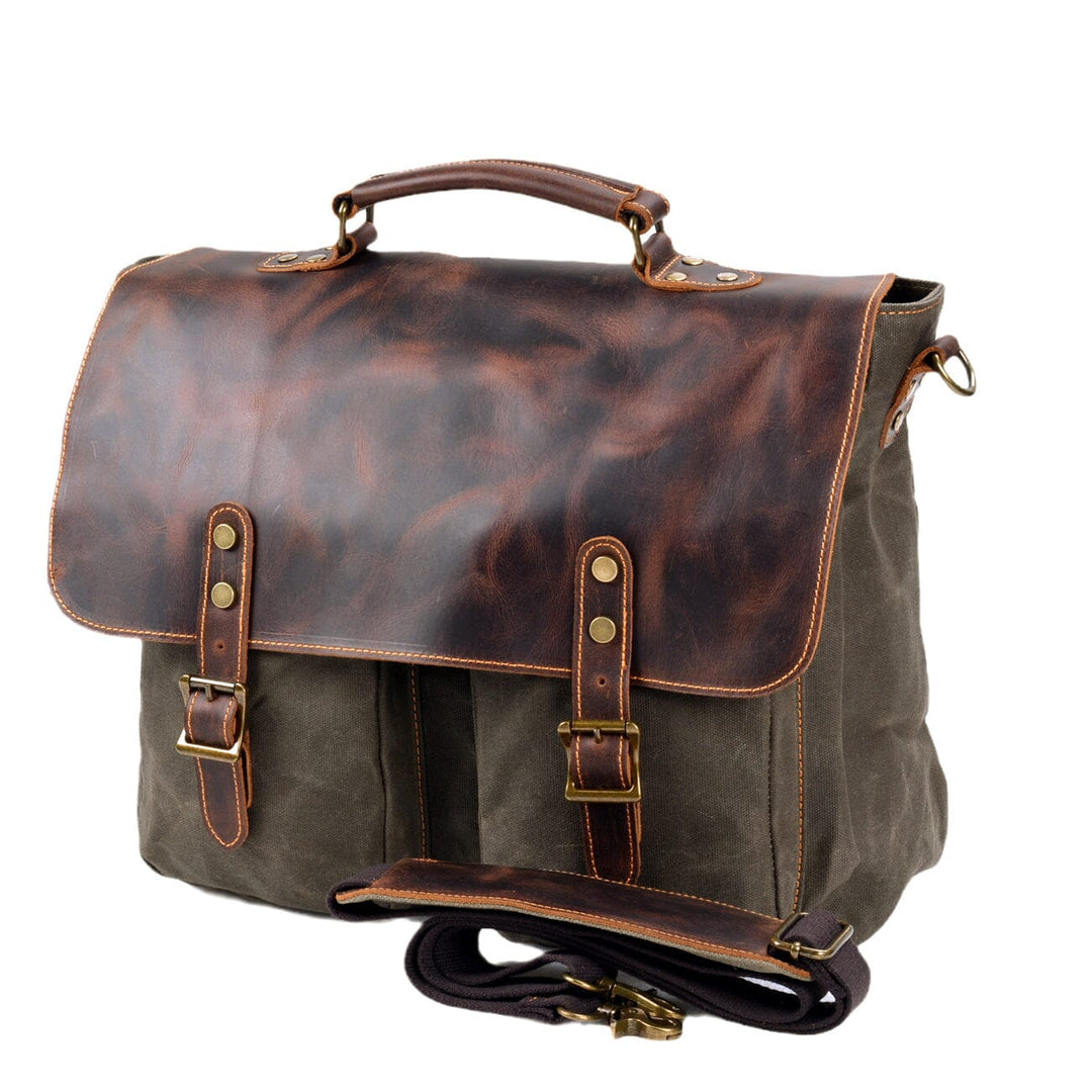 Sac Messenger en Toile Vintage | ANSEN