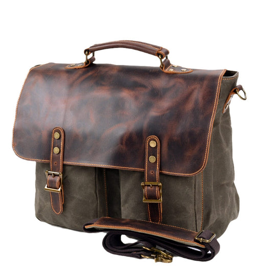 Sac Messenger en Toile Vintage | ANSEN
