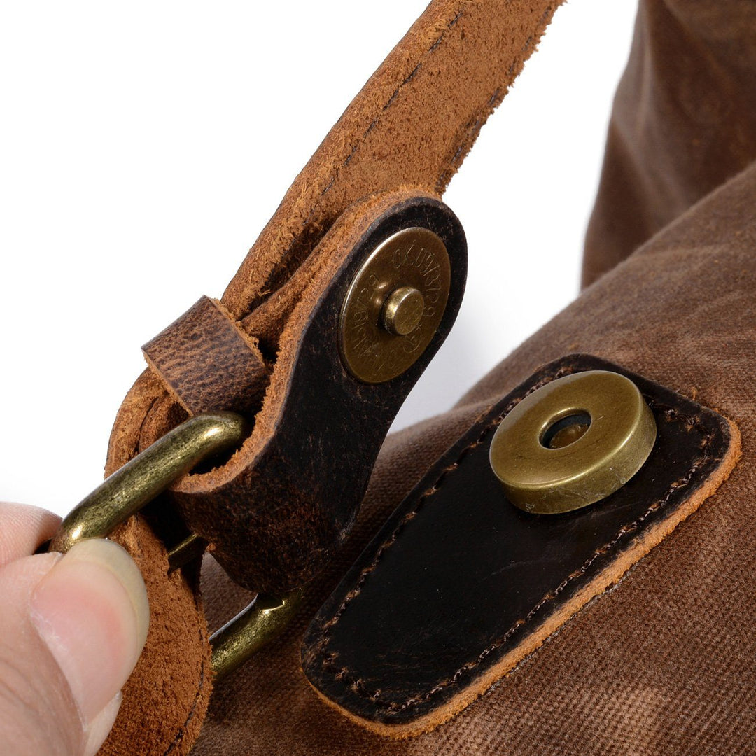 Sac à dos en toile et cuir | SALZBOURG