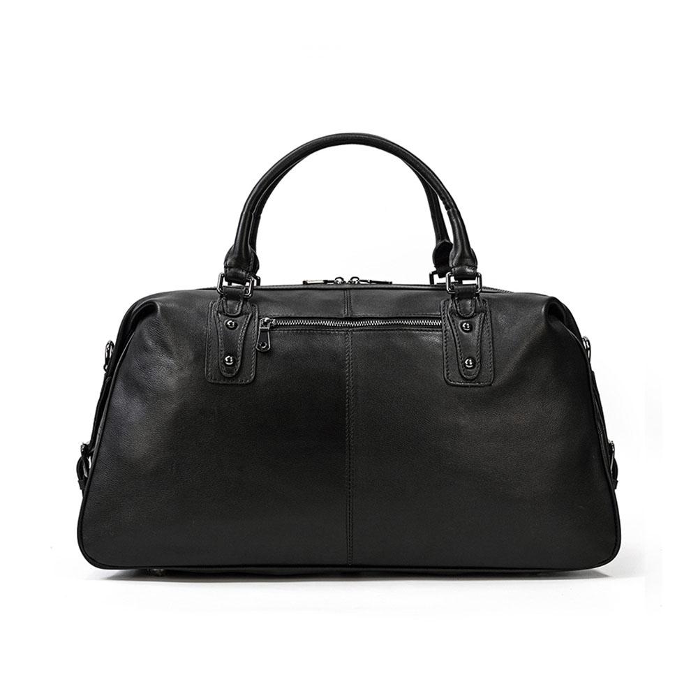 Holdall en Cuir Noir | AALBORG