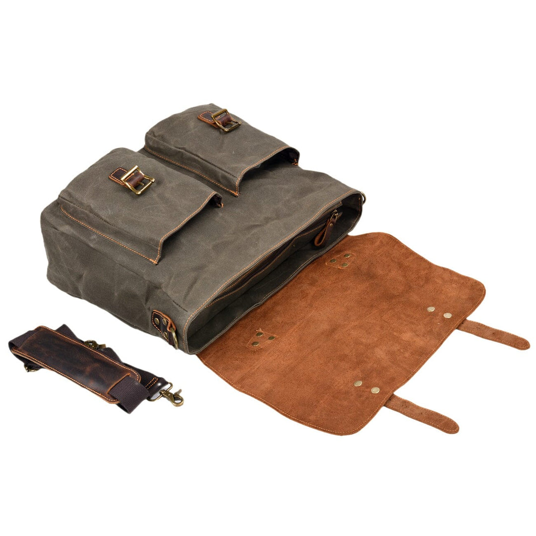 Sac Messenger en Toile Vintage | ANSEN