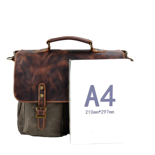 Sac Messenger en Toile Vintage | ANSEN