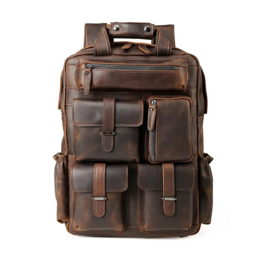 Sac à Dos en Cuir pour Ordinateur Portable | DAVOS