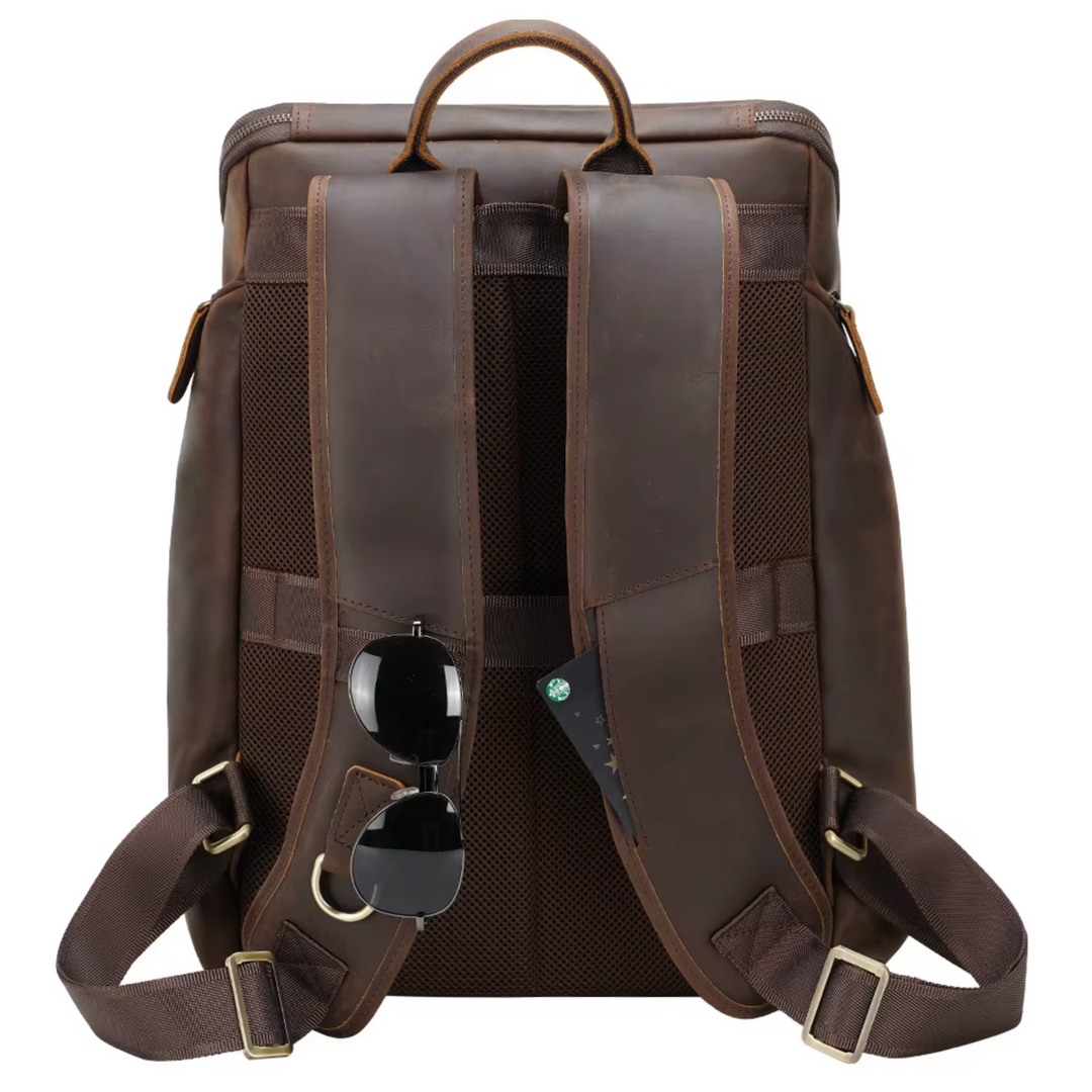 Sac à dos en cuir pour ordinateur portable | DALVIK