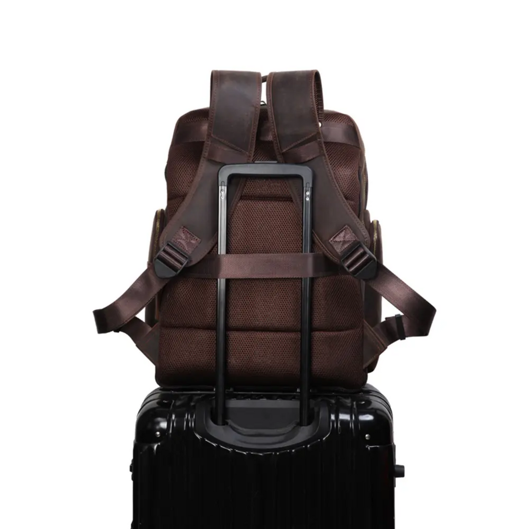 Sac à dos en cuir grande capacité | PROVO