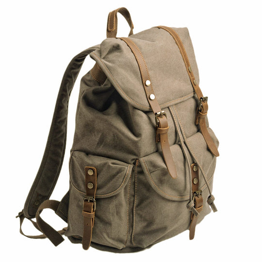 Sac à Dos en Toile Militaire | INTERLAKEN