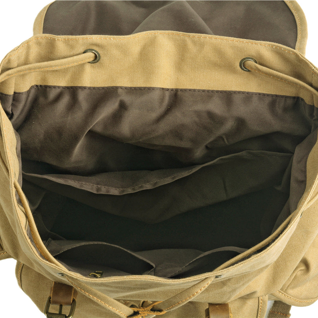 Sac à Dos en Toile Militaire | INTERLAKEN