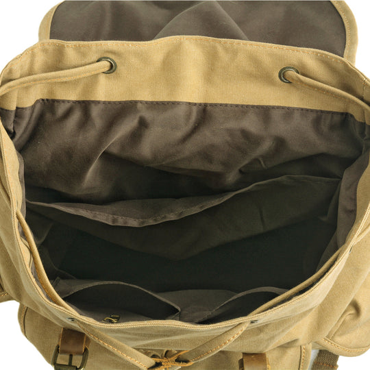 Sac à Dos en Toile Militaire | INTERLAKEN