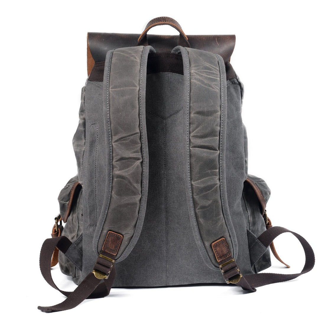 Sac à dos en toile et cuir | SALZBOURG