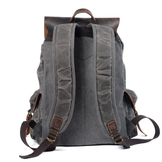 Sac à dos en toile et cuir | SALZBOURG