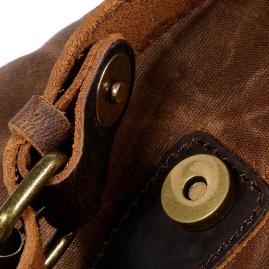 Sac à dos en toile et cuir | SALZBOURG