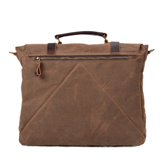 Sac à bandoulière en toile et cuir | BRUGES