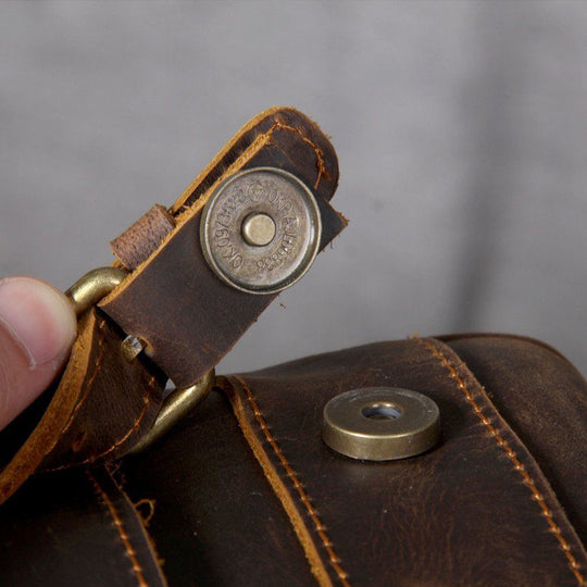 Sac à dos en cuir tan | MORITZ