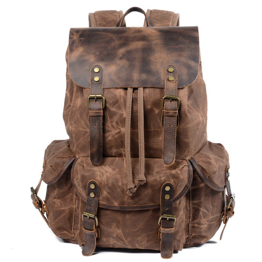 Sac à dos en toile et cuir | SALZBOURG