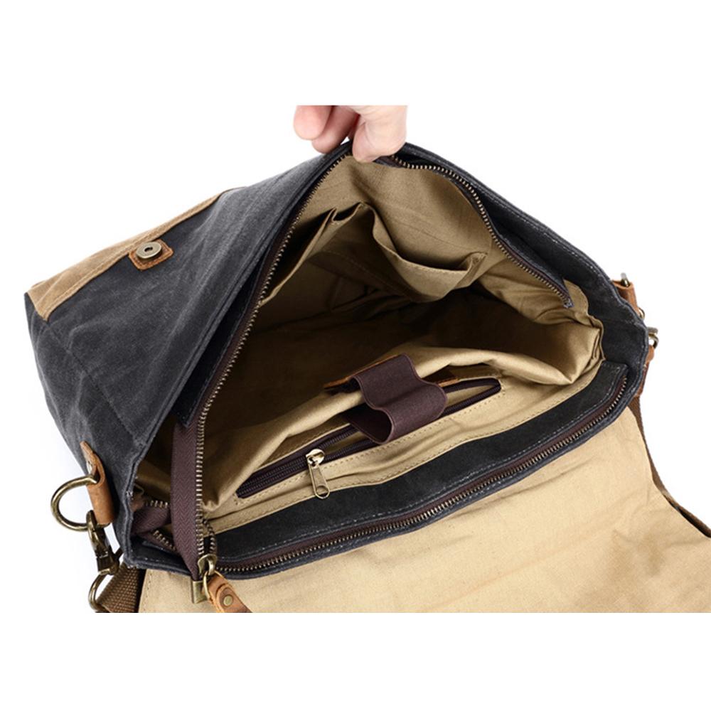 Sac Messenger en Toile Cirée | MOKALO