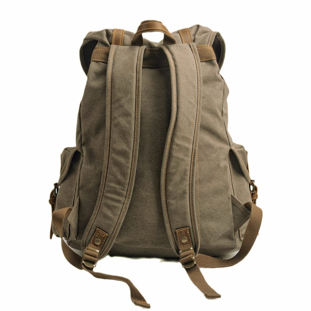 Sac à Dos en Toile Militaire | INTERLAKEN