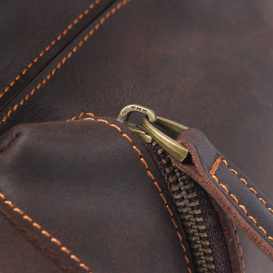 Sac à dos en cuir avec cordon | FLAM