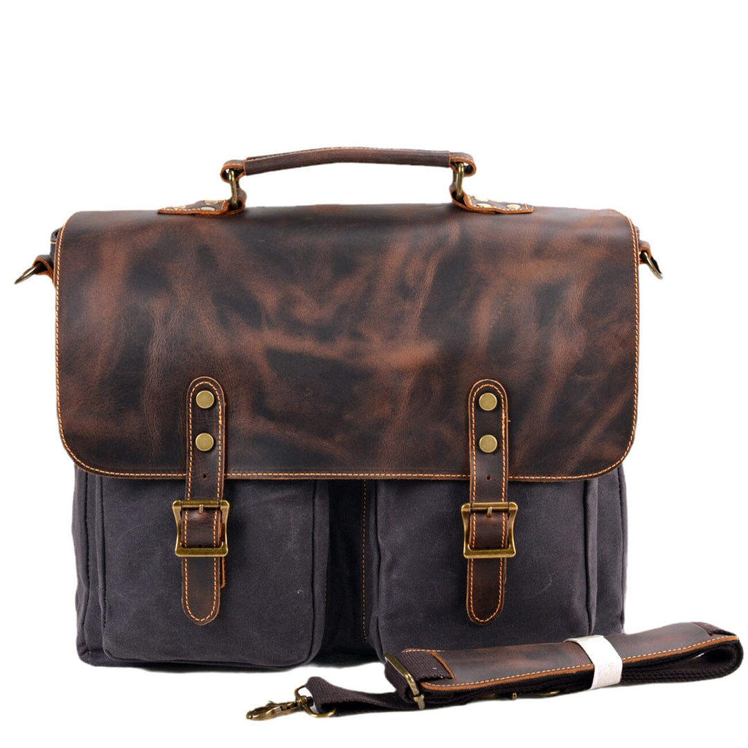 Sac Messenger en Toile Vintage | ANSEN