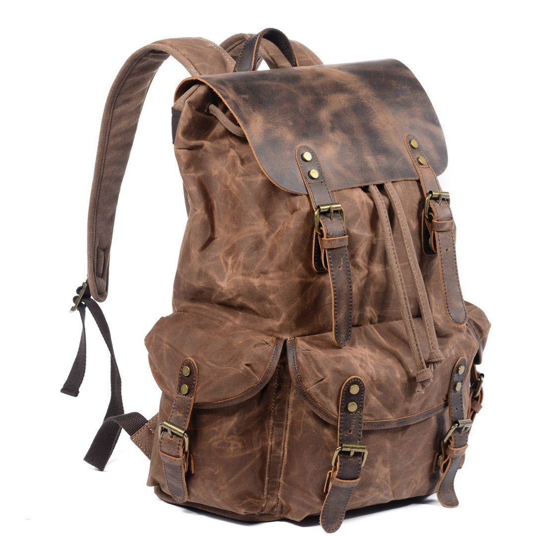 Sac à dos en toile et cuir | SALZBOURG