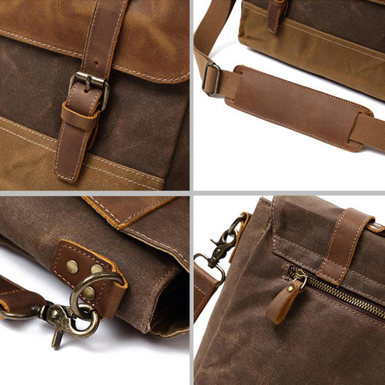 Sac Messenger en Toile Cirée | MOKALO