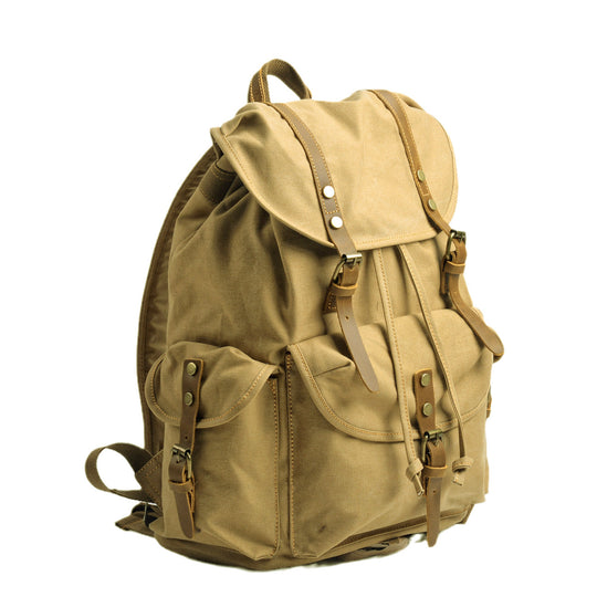 Sac à Dos en Toile Militaire | INTERLAKEN
