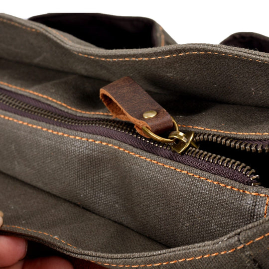 Sac Messenger en Toile Vintage | ANSEN