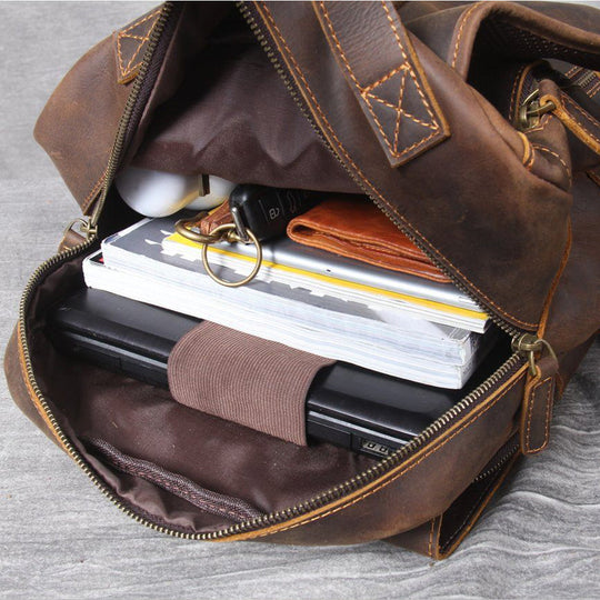 Sac à dos en cuir tan | MORITZ
