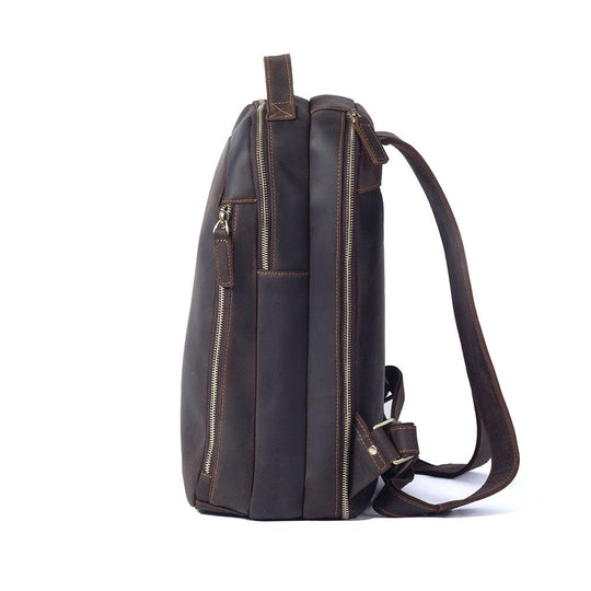 Sac à dos en cuir tan | TOLEDO