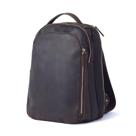 Sac à dos en cuir tan | TOLEDO
