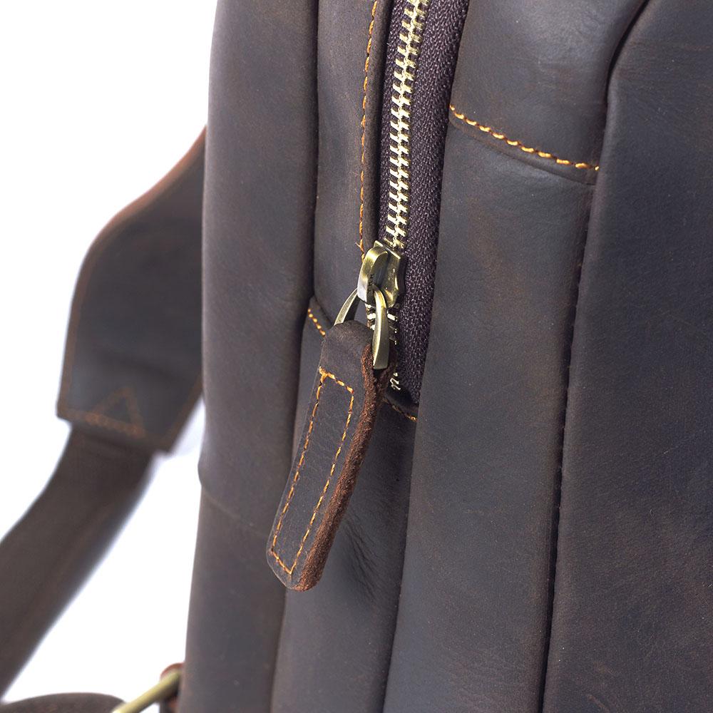 Sac à dos en cuir tan | TOLEDO