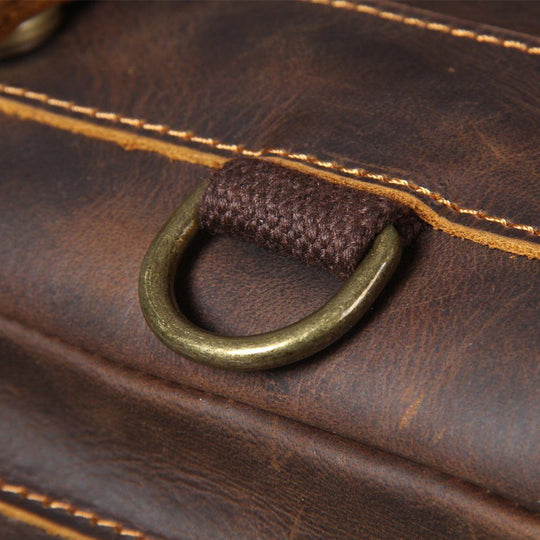 Sac à dos en cuir tan | MORITZ