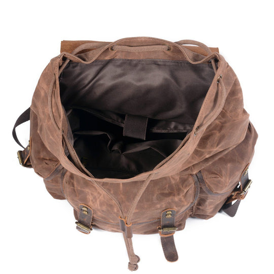 Sac à dos en toile et cuir | SALZBOURG