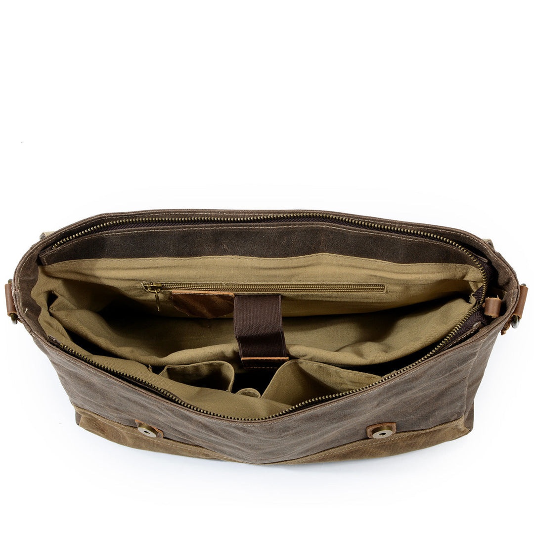 Sac Messenger en Toile Cirée | MOKALO