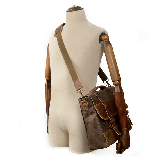 Sac Messenger en Toile Cirée | MOKALO
