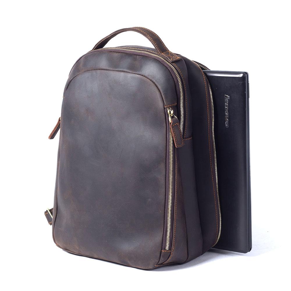 Sac à dos en cuir tan | TOLEDO